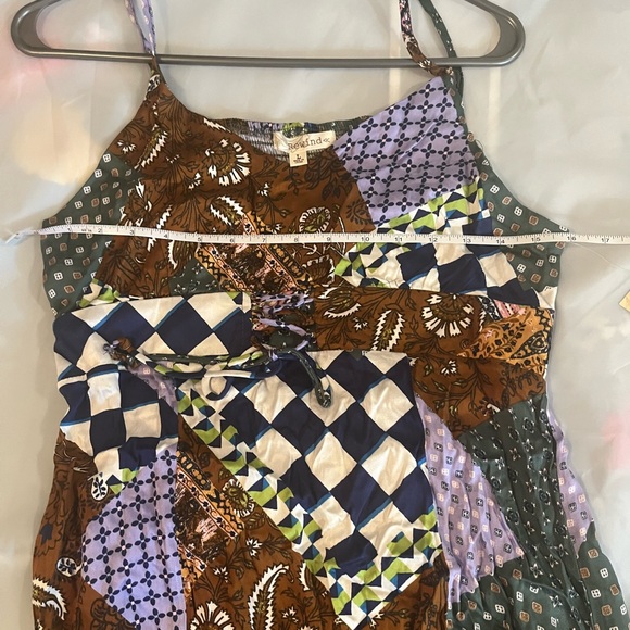 NEW Rewind Juniors Girls Corset Print Midi Slip Dress sz:XL - Picture 12 of 13